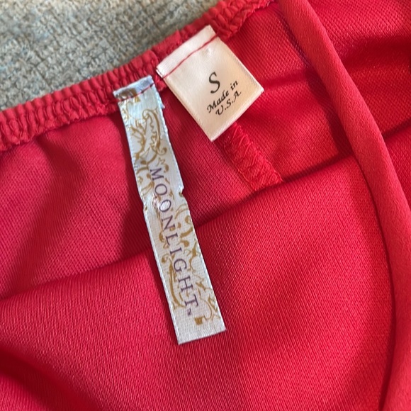 Moonlight red slip dress size S. Valentines Day ❤️ - Picture 3 of 9